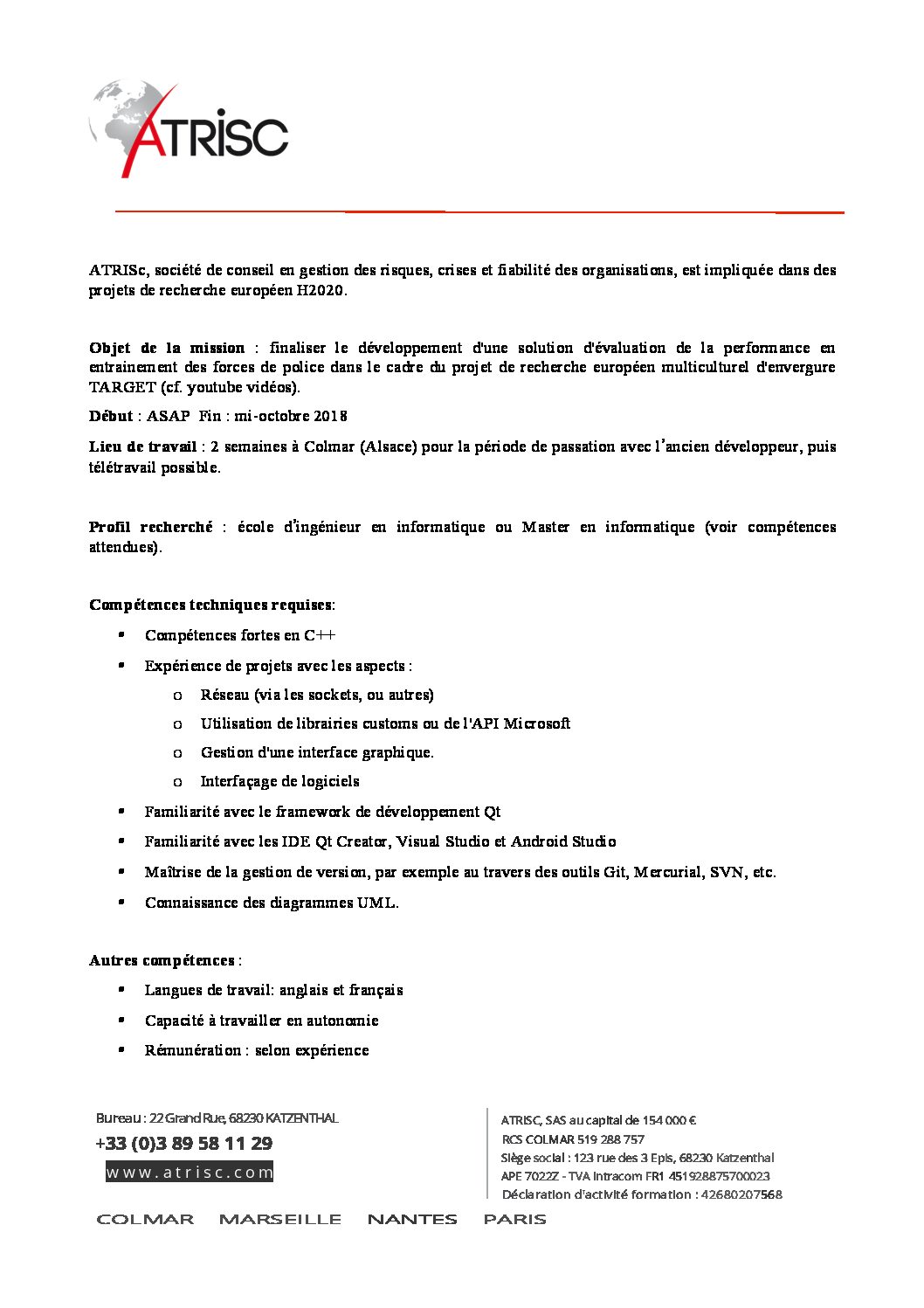 Exemple De Projet De Recherche Master 2 Pdf – Novo Exemplo