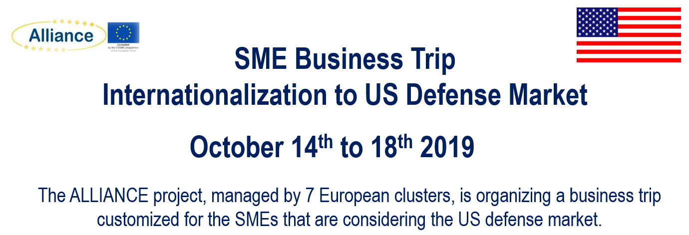 ALLIANCE – SME Business Trip – Oct. 14th to 18th