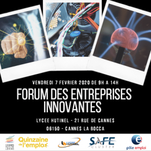 FORUM EMPLOI DES ENTREPRISES INNOVANTES