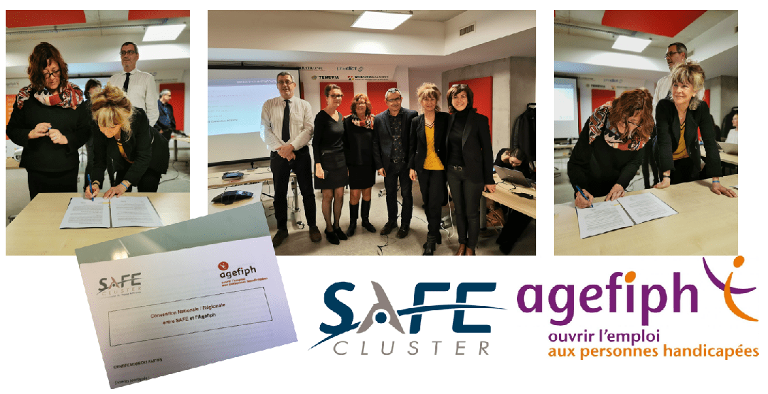 SAFE, 2ème Pôle signataire d’un partenariat avec l’Agefiph !