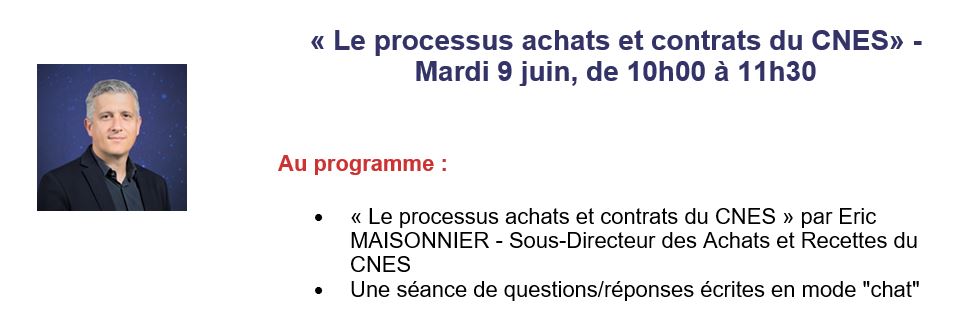 WEBINAIRE CONNECTWITHSPACE 9 JUIN