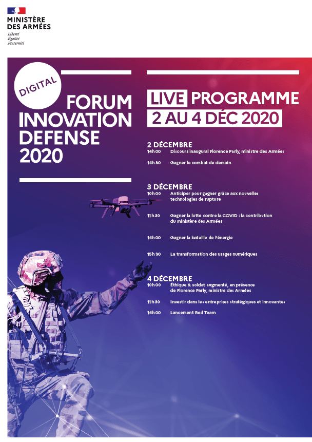 PRORGAMME FORUM INNOVATION DEFENSE