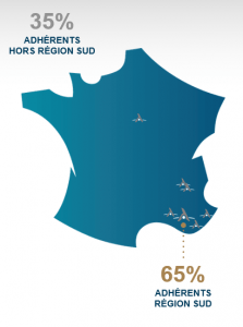 Carte Pourcentage Adherent