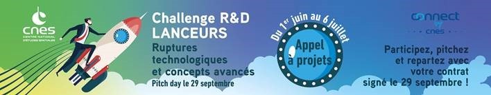 Challenge R&D CNES 2021 – Appel à projet – Ruptures technologiques et concepts avancés