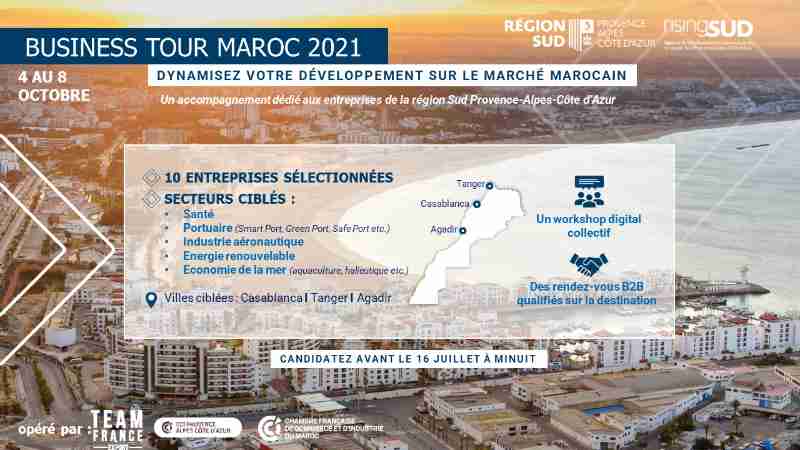Lancement AMI – Business Tour Maroc 2021