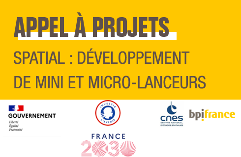 Appel à projets Spatial : Développement de mini et micro-lanceurs