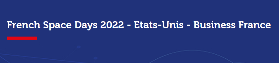 FRENCH SPACE DAYS ETATS UNIS 2022