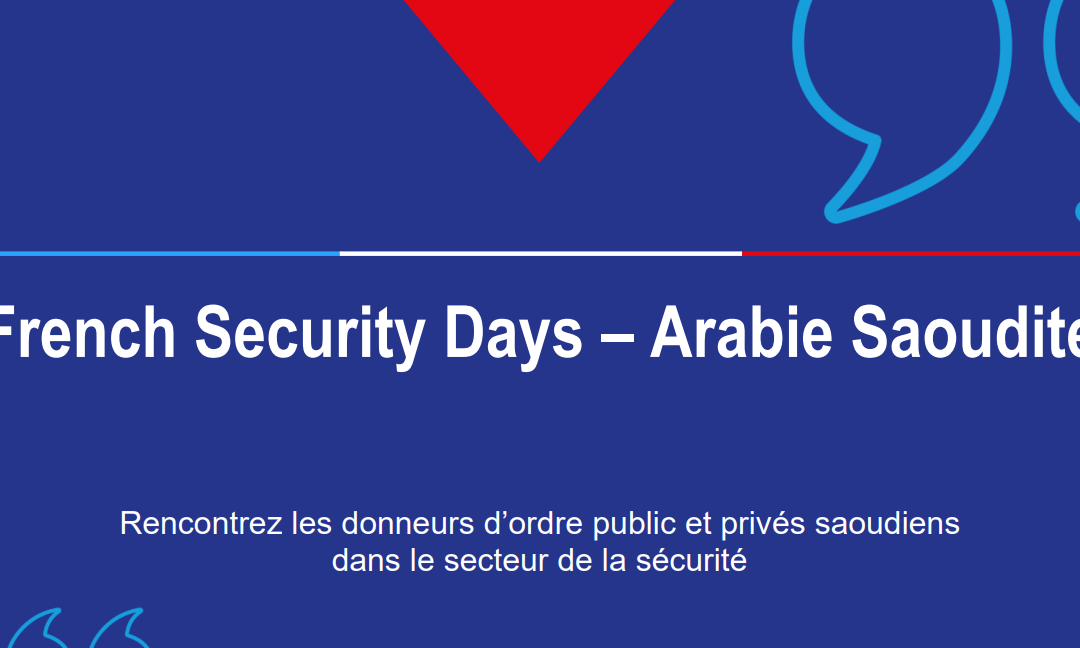 French Security Days – Arabie Saoudite