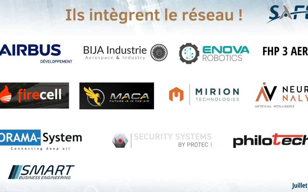 Juillet 2022 – Ils intègrent le réseau SAFE !