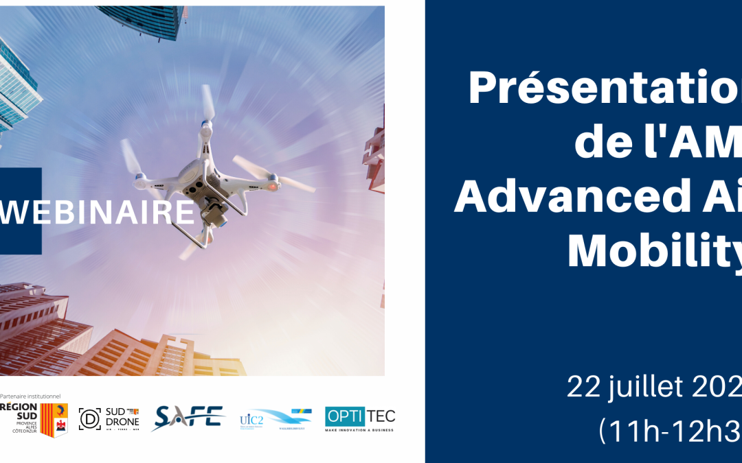 Webinaire de présentation de l’AMI “Advanced Air Mobility”