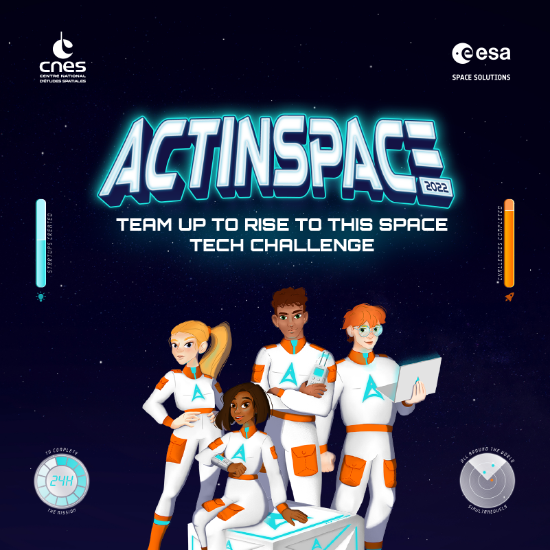 Social media template ActInSpace 2022-03