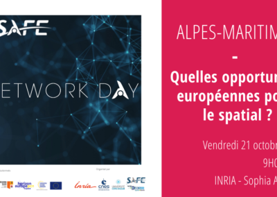 Network’ Day – Quelles opportunités européennes pour le spatial ?