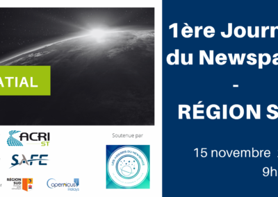 1ère Journée du Newspace – RÉGION SUD
