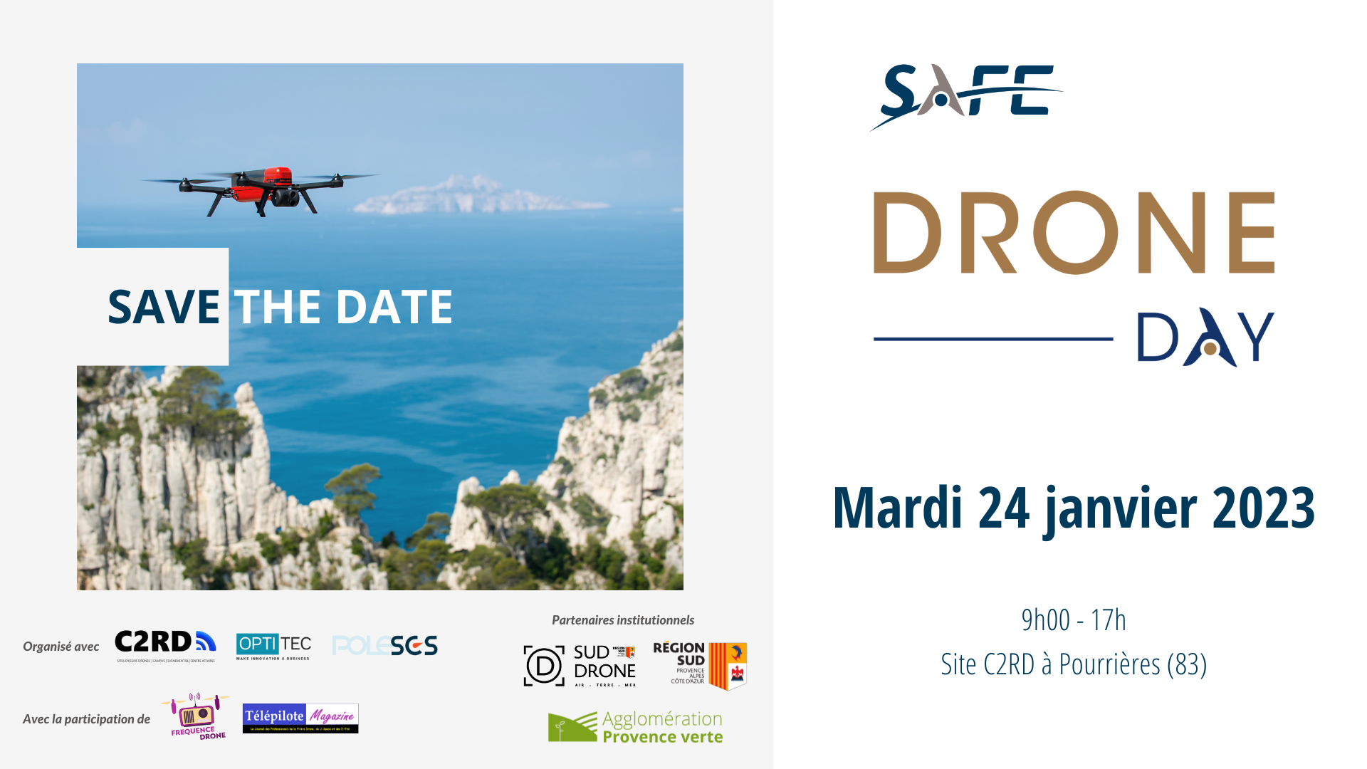 Affiche SAFE DRONE Day
