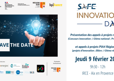Matinée Innovation Day – Présentation des appels nationaux et régionaux PIA4 région Sud