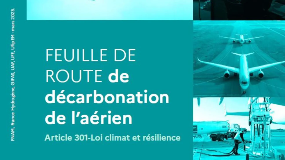 Publication de la feuille de route “Article 301” de décarbonation de l’aérien