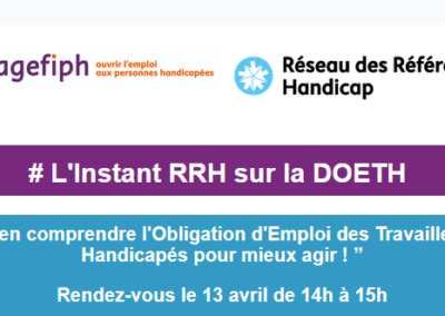 Webinaire Agefiph