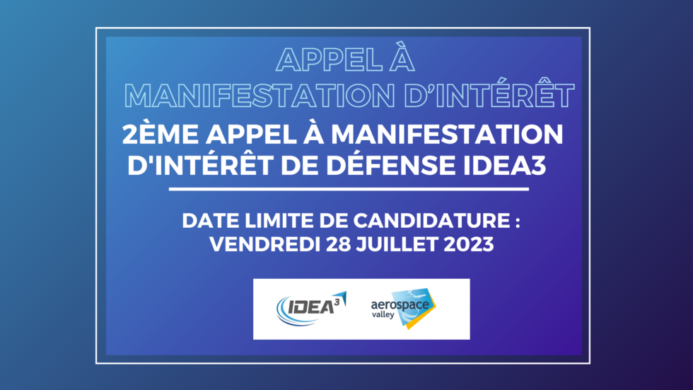 Appel à Manifestation d’Intérêt de Défense IDEA 3