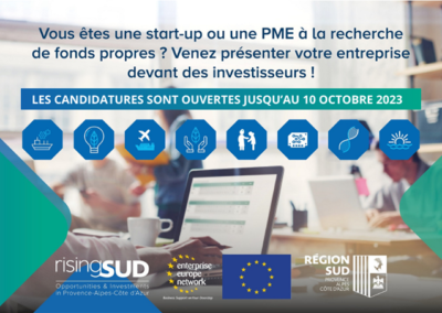 Ouverture des candidatures d’entreprises pour le 13ème CoFI des OIR, le rendez-vous du financement public-privé !