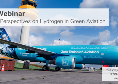 EACP Webinar: European Perspectives on Hydrogen in Green Aviation