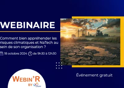 CNPP – Webinaire « Risques climatiques et NaTech »