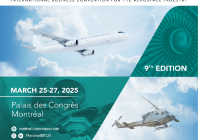 Aeromart Montréal 2025 : La Convention d’Affaires Internationale des Industries Aéronautique et Spatiale