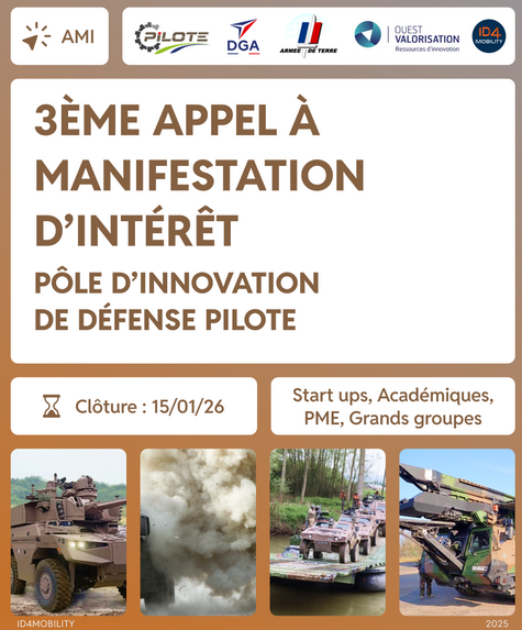 Appel à Manifestation d’intérêt — SYSMAT (Système de masquage du terrain)