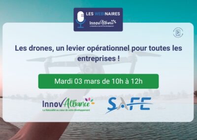 Webinaire : Les drones, un levier opérationnel pour toutes les entreprises !