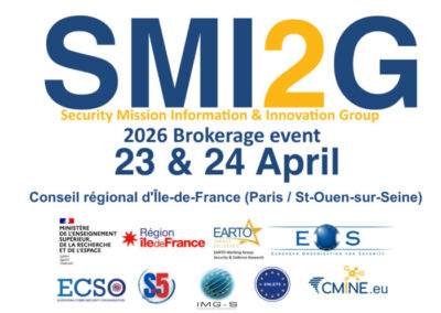 SMI2G 2026 – Networking européen pour la sécurité civile
