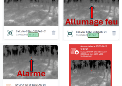 SYLVIACARE déploie ses premiers capteurs de détection précoce des incendies en conditions réelles