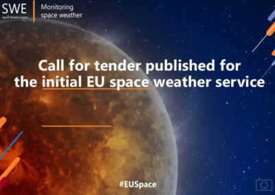 Appel d’offres – Mise en place d’un service européen de météorologie spatial européen