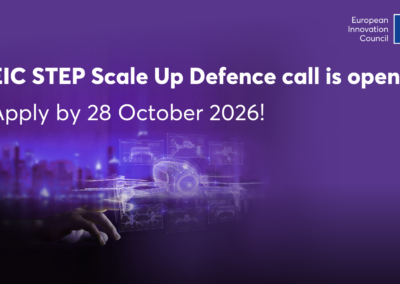 EIC STEP Scale Up Defence – Appel EIC Defence Call 2026