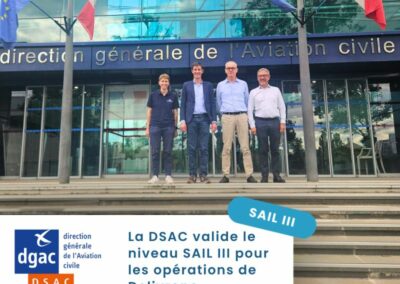 Delivrone obtient une autorisation SAIL III pour le transport de produits de santé par drone